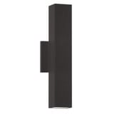 Colombo 28W 1 LED Outdoor Square Up/Down Wall Mount 15 Inch Wide by Maxim - 86418