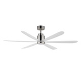 Petals 6 Blade Ceiling Fan with Light Kit 17 Inch and 60 Inch Wide by Maxim - 88326