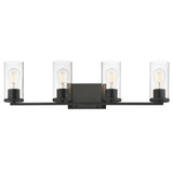 Livingston 4 Light Bath Vanity 30 Inch Tall and 8.25 Inch Wide by Maxim - 10464