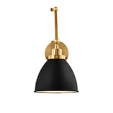 Chapman & Myers 1 Light Wall Sconce 8.75 Inch Tall by Visual Comfort Studio - CW1161
