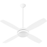 Expo 4 Blade Ceiling Fan with Light Kit 52 Inches Wide by Quorum  - 20524