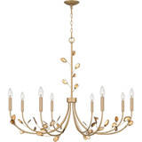 Heiress 8 Light Oversized Chandelier by Quoizel - HEI5040