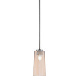 Atlas 1 Light Stem Hung Mini Pendant 10 Inch Tall and 5 Inch Wide by Toltec - 4501-10-5
