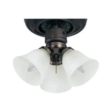 Basic Max Three Light Ceiling Fan Light Kit with Wattage Limiter by Maxim - FKT207FT