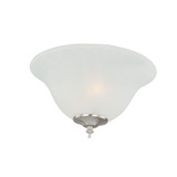 Basic Max Three Light Ceiling Fan Light Kit 13 Inch wide by Maxim - FKT209FT