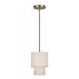Elderberry Banks 1 Light Mini Pendant 15.5 Inch Tall and 7 Inch Wide by BSH - 218-BEL-1391697