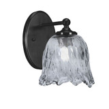 Capri 1 Light Wall Sconce 8.75 Inch Tall and 7 Inch Wide by Toltec - 5911-875-7