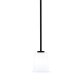 Atlas 1 Light Stem Hung Mini Pendant 6 Inch Tall and 5 Inch Wide by Toltec - 4501-6-5