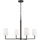 Danica 4 Light Chandelier 23.5 Inch X 36 Inch Wide by Visual Comfort Studio - TC1224