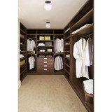 Camilo 1 Light Flush Mount 9.5 Inch Tall and 8 Inch Wide by Canarm Inc - IFM1029A08