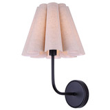 Iris 1 Light Wall Sconce 16.5 Inch Tall and 10.12 Inch Wide by Canarm Inc - IWF1239A01