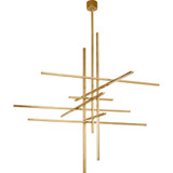 Cityscape 59W 7 LED Chandelier 55.3X56.9 Inch Wide by Visual Comfort Modern - SLCH40427