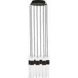 Lassell 57.6W 8 LED Chandelier 9.3X10.3 Inch Wide by Visual Comfort Modern - SLCH40127