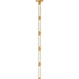 Catena 277V 7.4W 5 LED Pendant 26.5X0.8 Inch Wide by Visual Comfort Modern - SLPD649-277