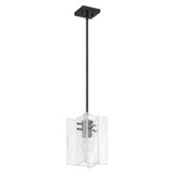 Madrid 1 Light Pendant 10.75 Inch Tall and 8 Inch Wide by Thesis - 207837A