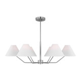 Burke 6 Light Oversized Chandelier by Visual Comfort Studio - DJC1016