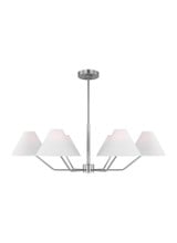 Burke 6 Light Oversized Chandelier by Visual Comfort Studio - DJC1016