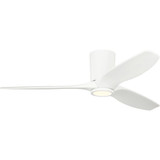 Seyra 3 Blade Ceiling Fan with Light Kit 52 Inch Wide by Visual Comfort Fan - 3SYRHSM52D