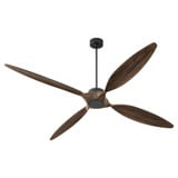 Papillon 4 Blade Wifi Ceiling Fan 15.5 Inch Tall and 80 Inch Wide by Quorum - 28804