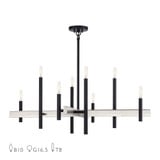 Denmark 8 Light Oversized Chandelier by Livex - 49347
