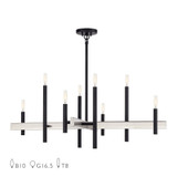 Denmark 8 Light Oversized Chandelier by Livex - 49347