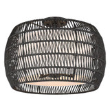 Everly 4 Light 19 Inch Wide Semi Flush Mount by Golden - 6805-4SF
