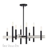 Denmark 8 Light Large Chandelier by Livex - 49348