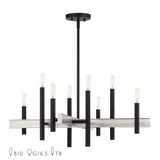 Denmark 8 Light Large Chandelier by Livex - 49348