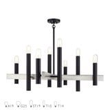 Helsinki 8 Light Oversized Chandelier by Livex 49996 - 49996