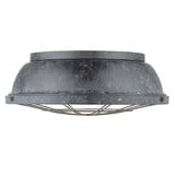 Bartlett 3 Light 16.5 Inch Wide Flush Mount by Golden - 7312-FM16