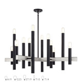 Helsinki 12 Light Oversized Chandelier by Livex 49997 - 49997
