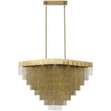 Bloomfield 22 Light Large Oval Chandelier by Eurofase - 37096