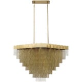 Bloomfield 22 Light Large Oval Chandelier by Eurofase - 37096