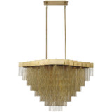 Bloomfield 22 Light Large Oval Chandelier by Eurofase - 37096