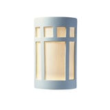 Ambiance Large Prairie Window Closed Outdoor Wall Mount by Justice Design - CER-5350W