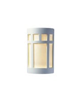 Ambiance 2 Large ADA Prairie Window Open Top Wall Sconce by Justice Design - CER-5355