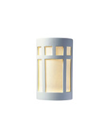 Ambiance 2 Large ADA Prairie Window Open Top Wall Sconce by Justice Design - CER-5355