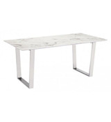 Atlas Dining Table 29.7 Inch Tall and 35.4 Inch Wide by Zuo Modern - 100652
