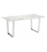 Atlas Dining Table 29.7 Inch Tall and 35.4 Inch Wide by Zuo Modern - 100652