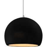 Radiance 1 Light Medium Globe Pendant with White Cord by Justice Design - CER-6535WC