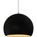 Radiance 1 Light Medium Globe Pendant with White Cord by Justice Design - CER-6535WC