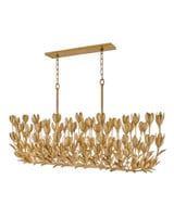 Flora 10 Light Oversized Linear Chandelier by Hinkley - 30015