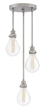 Denton 3 Light Mini Chandelier by Hinkley - 3263