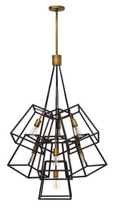 Fulton 7 Light Large Foyer Multi Tier Chandelier by Hinkley - 3357