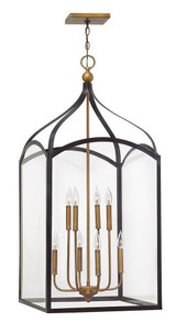 Clarendon 8 Light Small Foyer 2 Tier Chandelier by Hinkley - 3418
