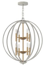 Euclid 8 Light Large Foyer 2 Tier Chandelier by Hinkley - 3468