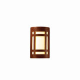 Ambiance 1 LED Small ADA Craftsman Window Wall Sconce by Justice Design - CER-5485W