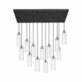 Crown Point 13 Light Cord Hung Pendant 54 Inch Wide by Innovations - 154BK-B-13P-G434-12