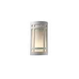 Ambiance 2 Light Large ADA Craftsman Window Wall Sconce by Justice Design - CER-5495