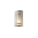 Ambiance 2 Light Large ADA Craftsman Window Wall Sconce by Justice Design - CER-5495